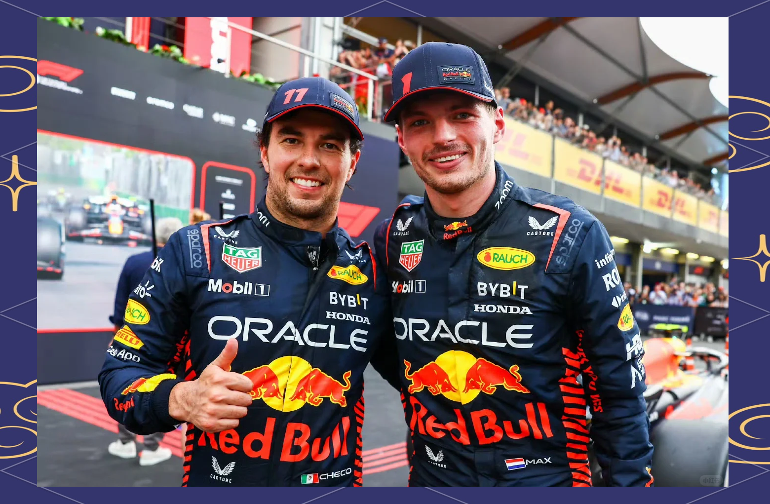 红牛车队逆转雷诺车队，维斯塔潘惊艳四座