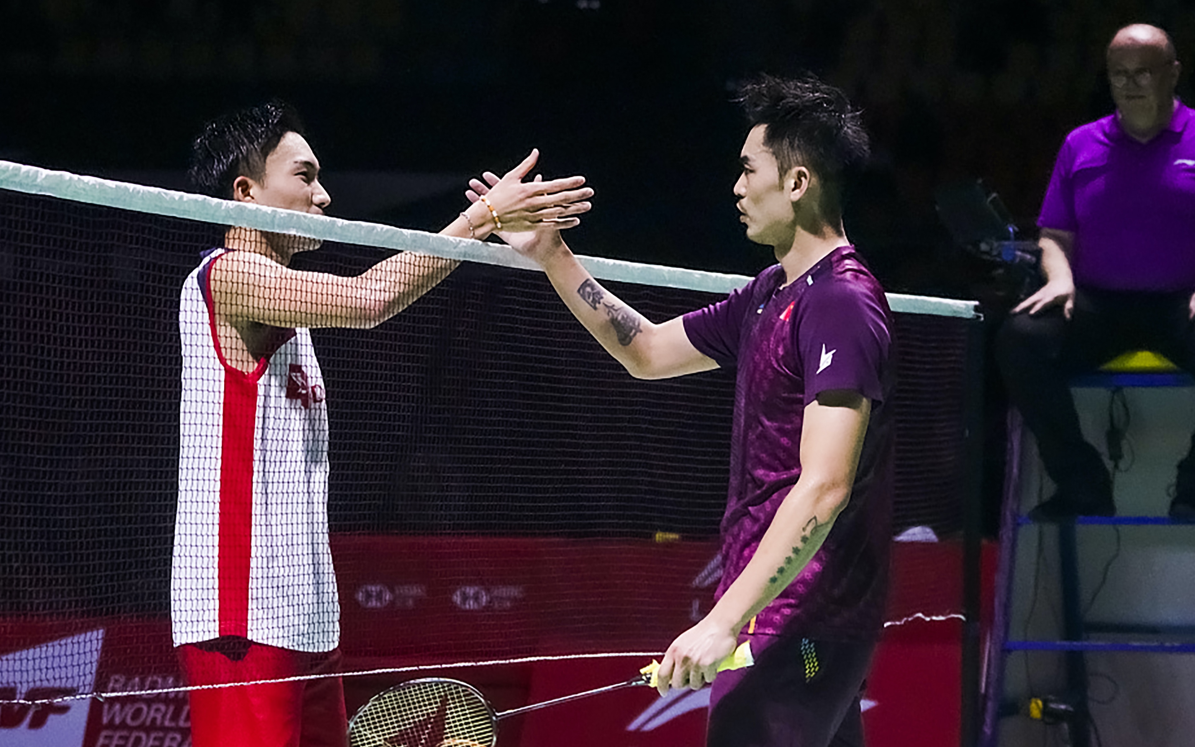 法国羽毛球队碾压英格兰羽毛球队，桃田贤斗制霸全场
