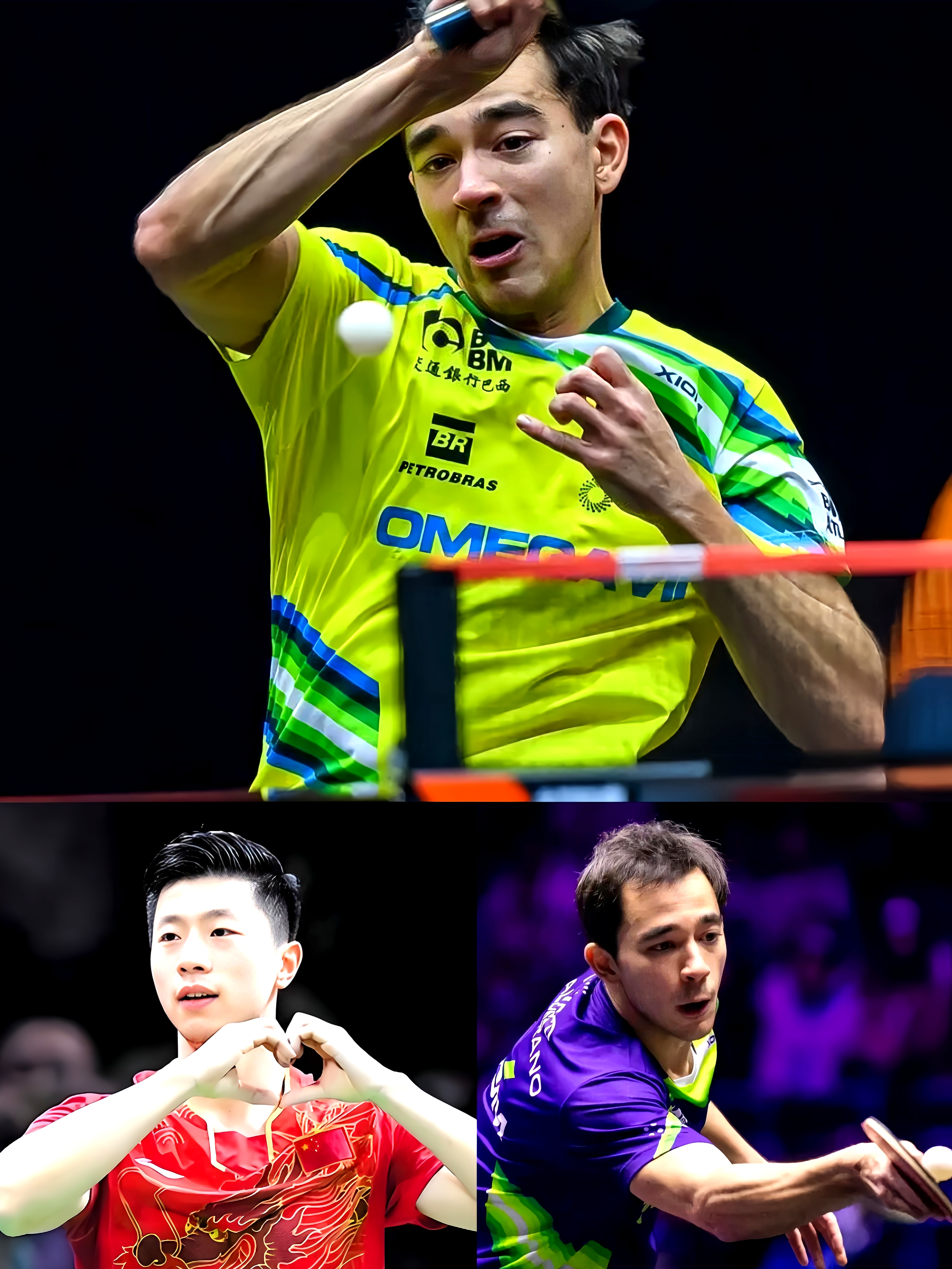 波兰乒乓球队碾压比利时乒乓球队，马龙送出助攻